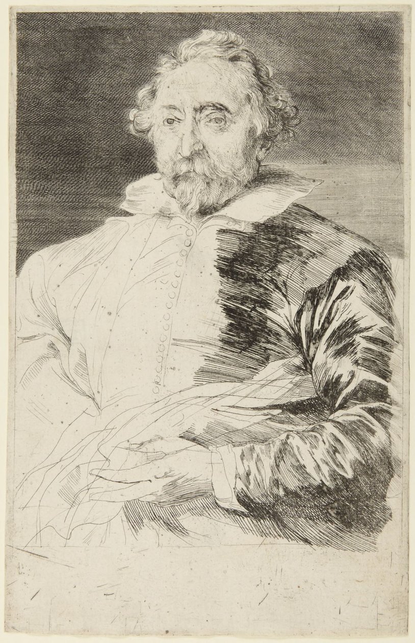 Willem de Vos (Manquoy-Hendricks 15 II (z siedmiu)) autorstwa Anthony van Dyck