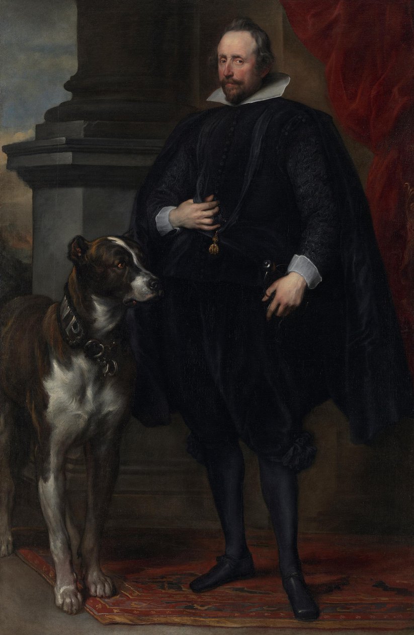 Wolfgang Wilhelm, książę Palatynatu-Neuburga autorstwa Anthony van Dyck