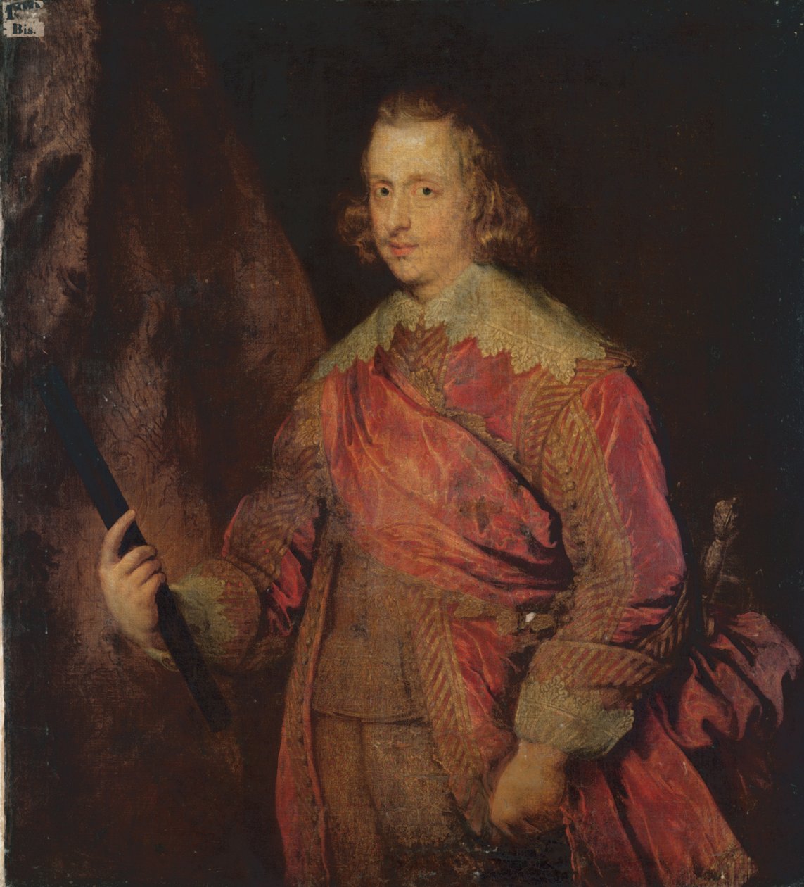 Portret kardynała-dziecięcego Ferdynanda Austrii autorstwa Anthony van after Dyck