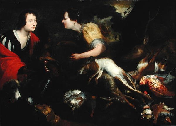 Atalanta i Meleager autorstwa Anthony van Dyck