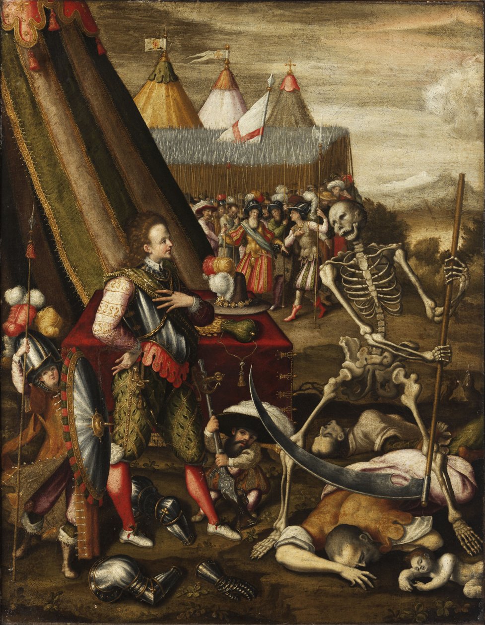 Alegoria wojny autorstwa Antoine Caron
