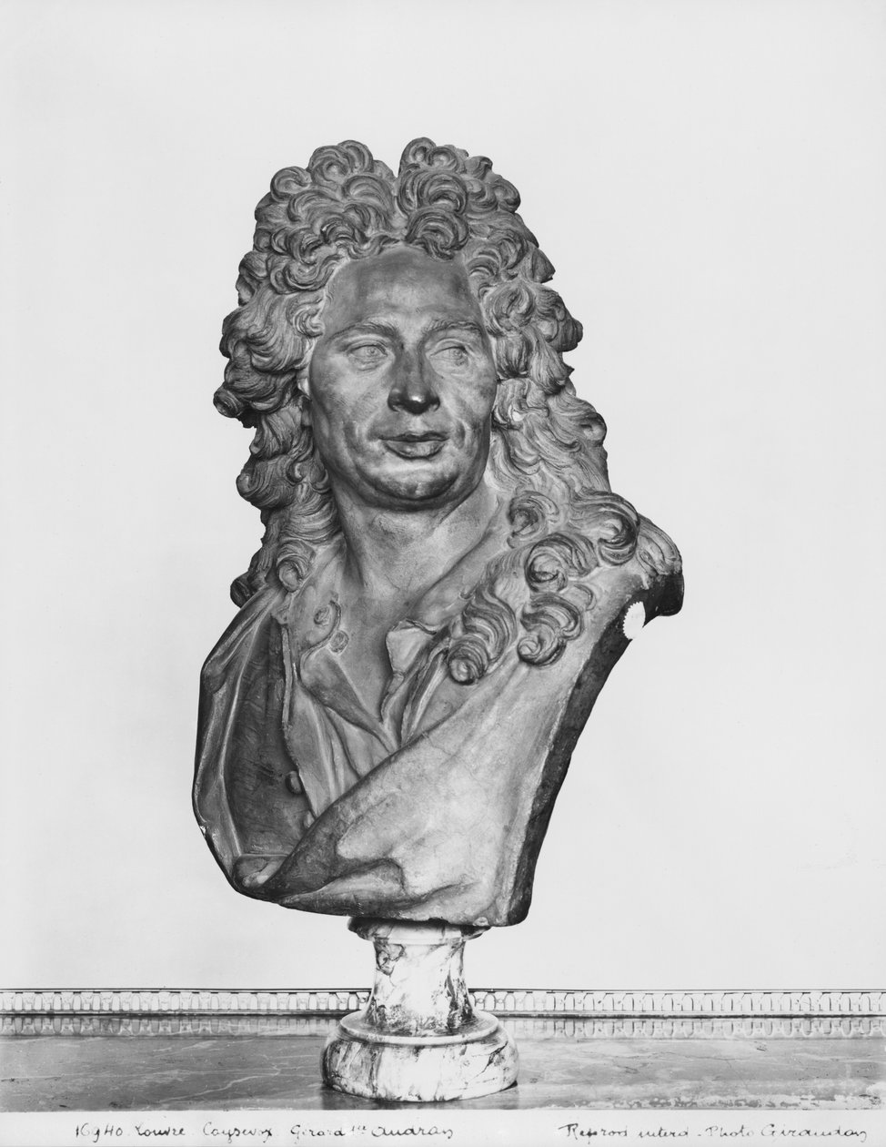 Popiersie Gerarda Audrana (marmur) autorstwa Antoine Coysevox