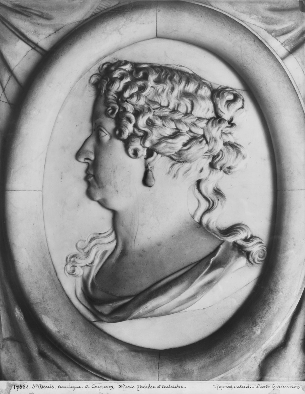 Królowa Austrii Maria Teresa (1638-83) (marmur) autorstwa Antoine Coysevox