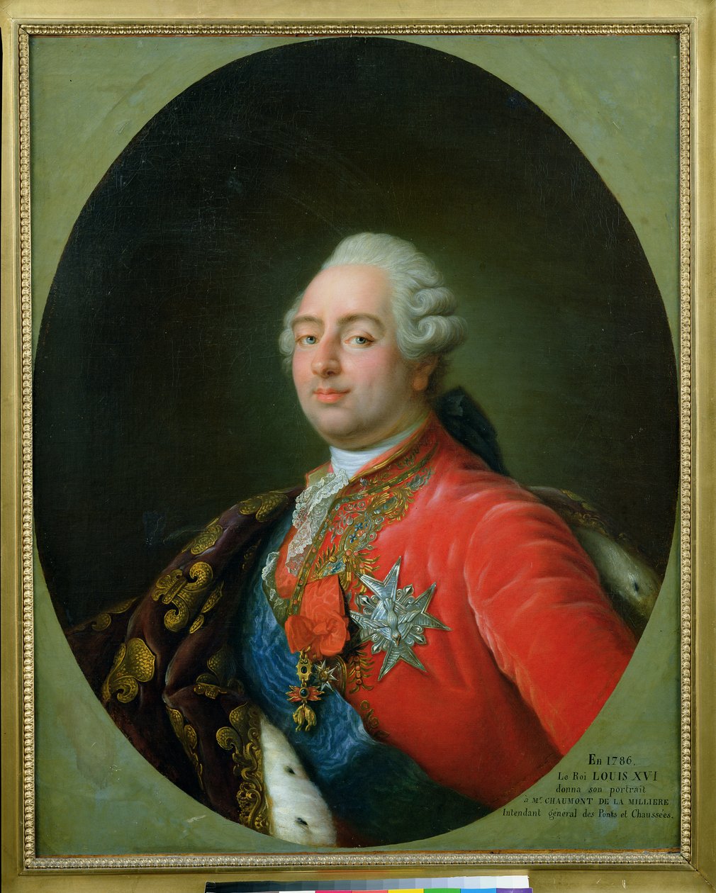 Ludwik XVI (1754-93) 1786 autorstwa Antoine François Callet