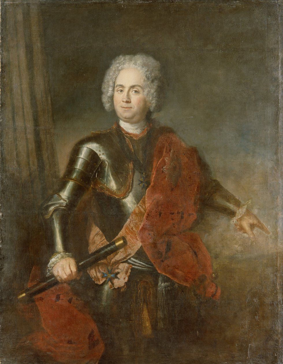 Hrabia Schwerin autorstwa Antoine Pesne