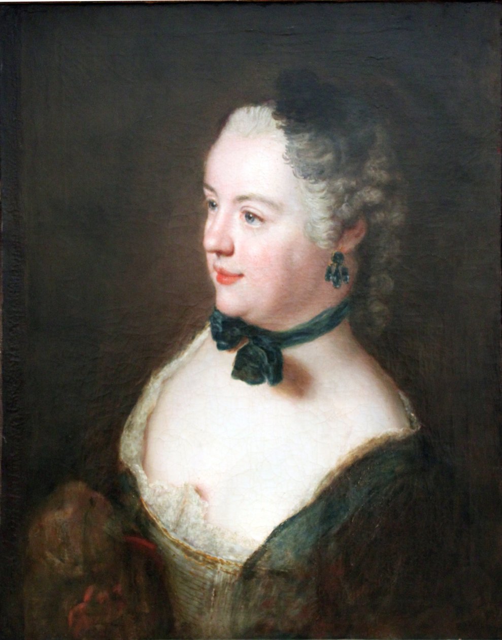 Portret nieznanej kobiety autorstwa Antoine Pesne
