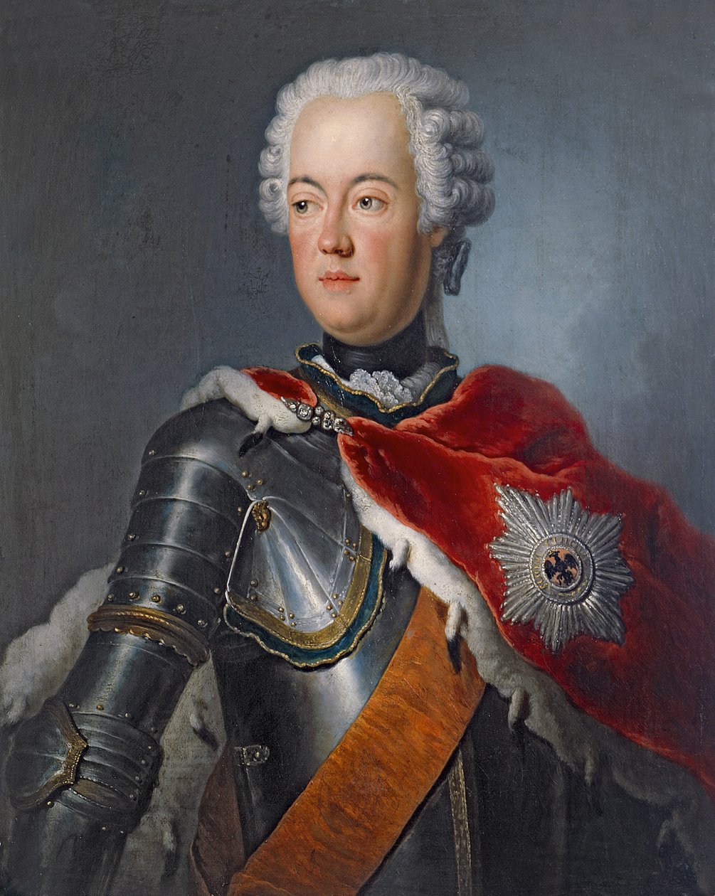 شهزاده اګسټس ویلیم پولی autorstwa Antoine Pesne