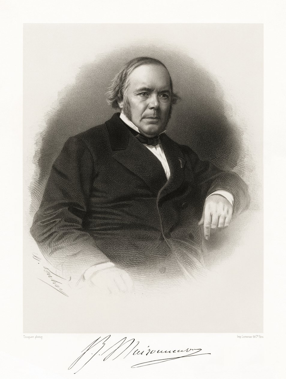 Jacques Gilles Maisonneuve, 1865-66 autorstwa Antoine Rene Trinquart