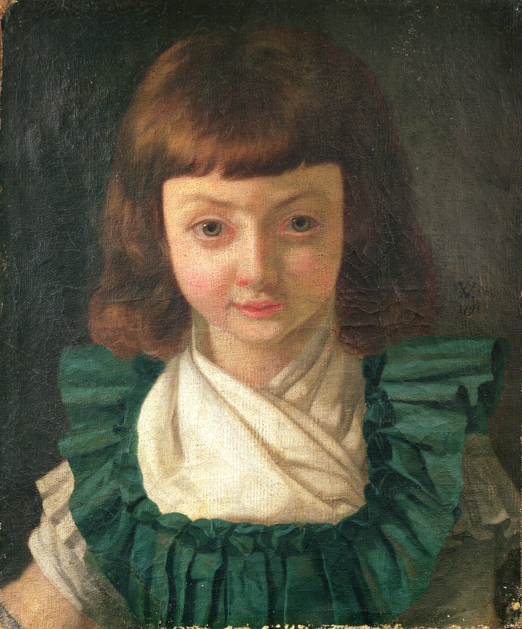 Portret Ludwika XVII (1785-95) jako dziecko, 1791 autorstwa Antoine Vestier
