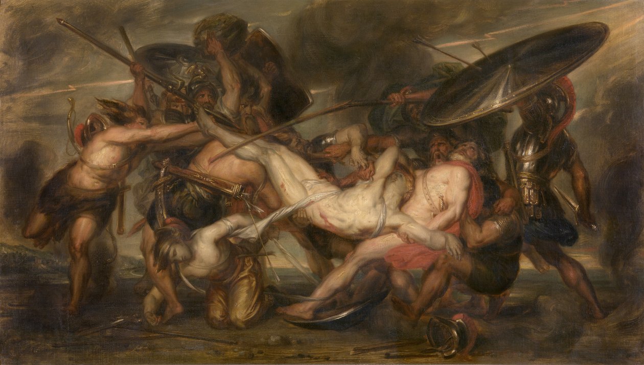 Nieznany obraz autorstwa Antoine Wiertz