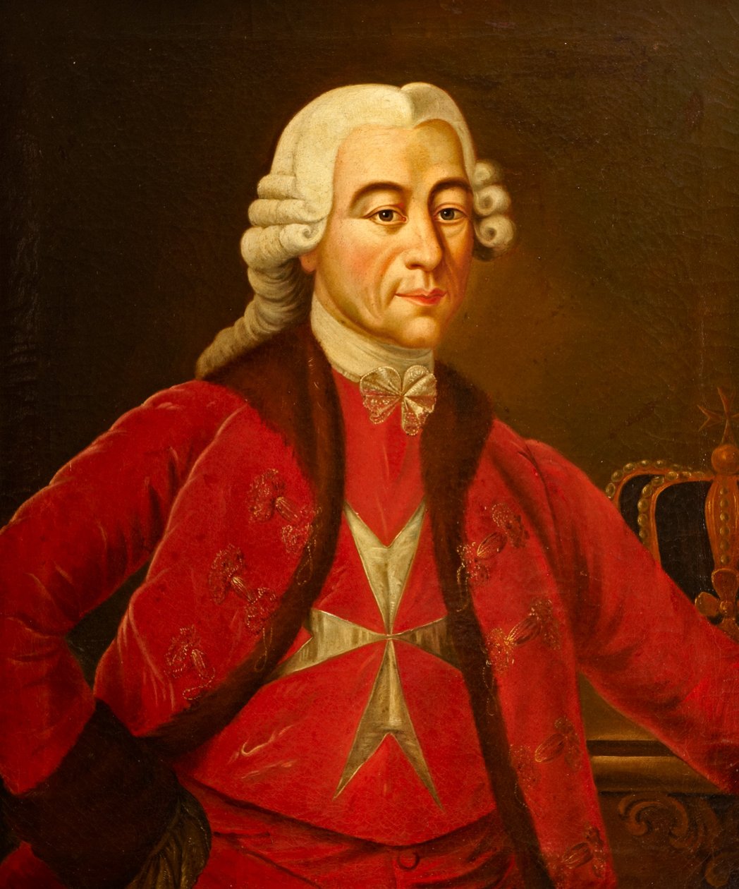 Wielki Mistrz Emmanuel de Rohan autorstwa Antoine de Favray
