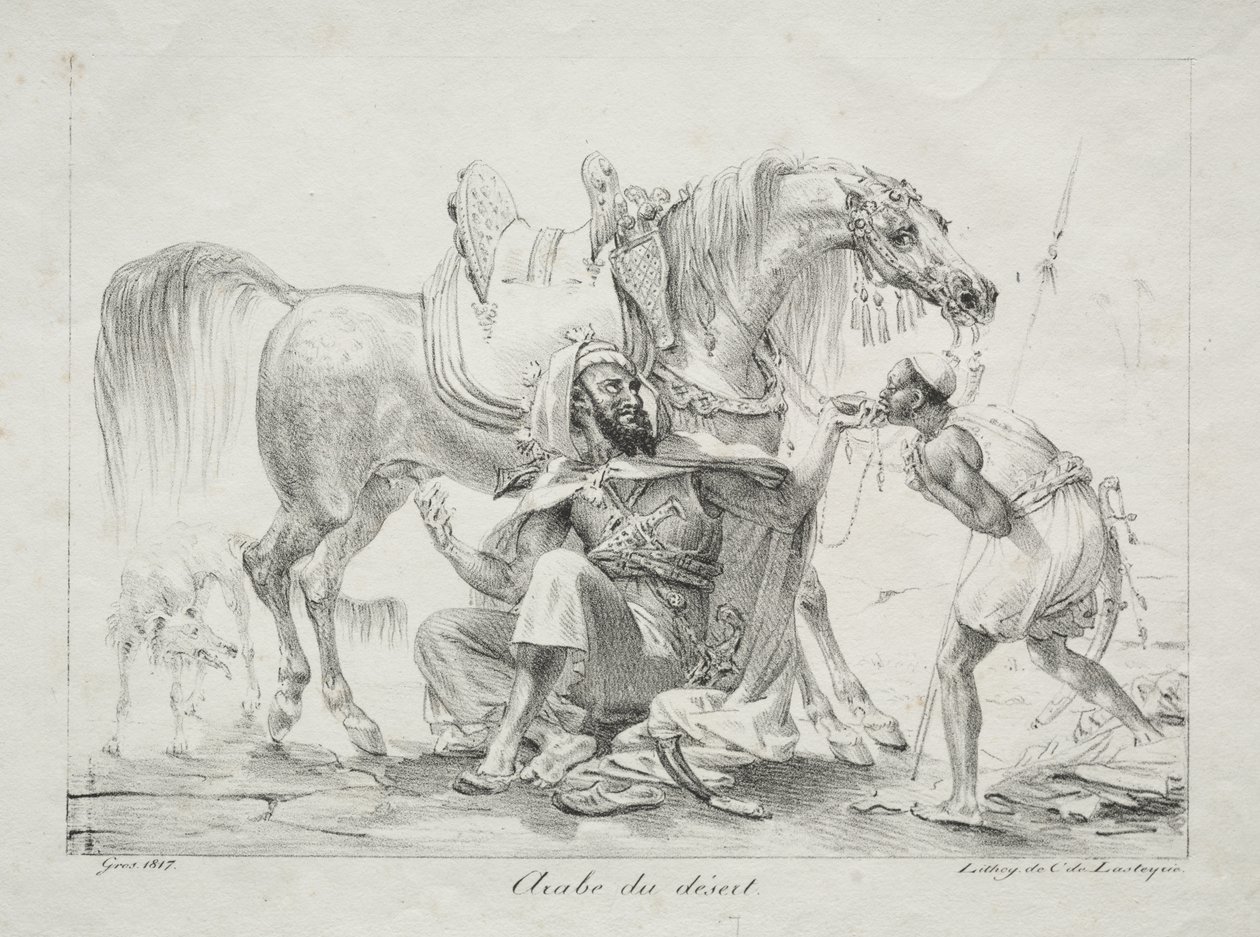 Arab pustyni autorstwa Antoine-Jean Gros