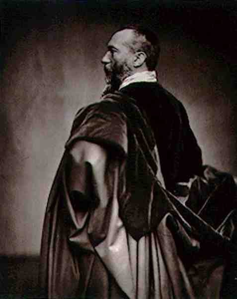 Alphonse Karr (1808-90), z „Galerie Contemporaine”, ok. 1874-78 (zdjęcie czarno-białe) autorstwa Antoine Samuel Adam Salomon