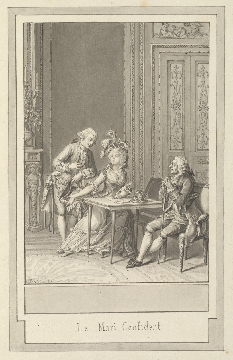 Powiernik męża autorstwa Antoine Borel