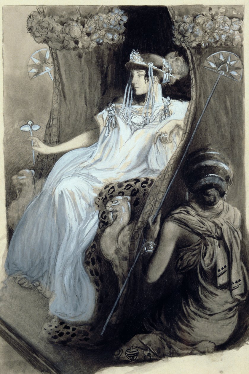 Rysunek dla Afrodyty autorstwa Pierre Louys, 1896 autorstwa Antoine Calbet