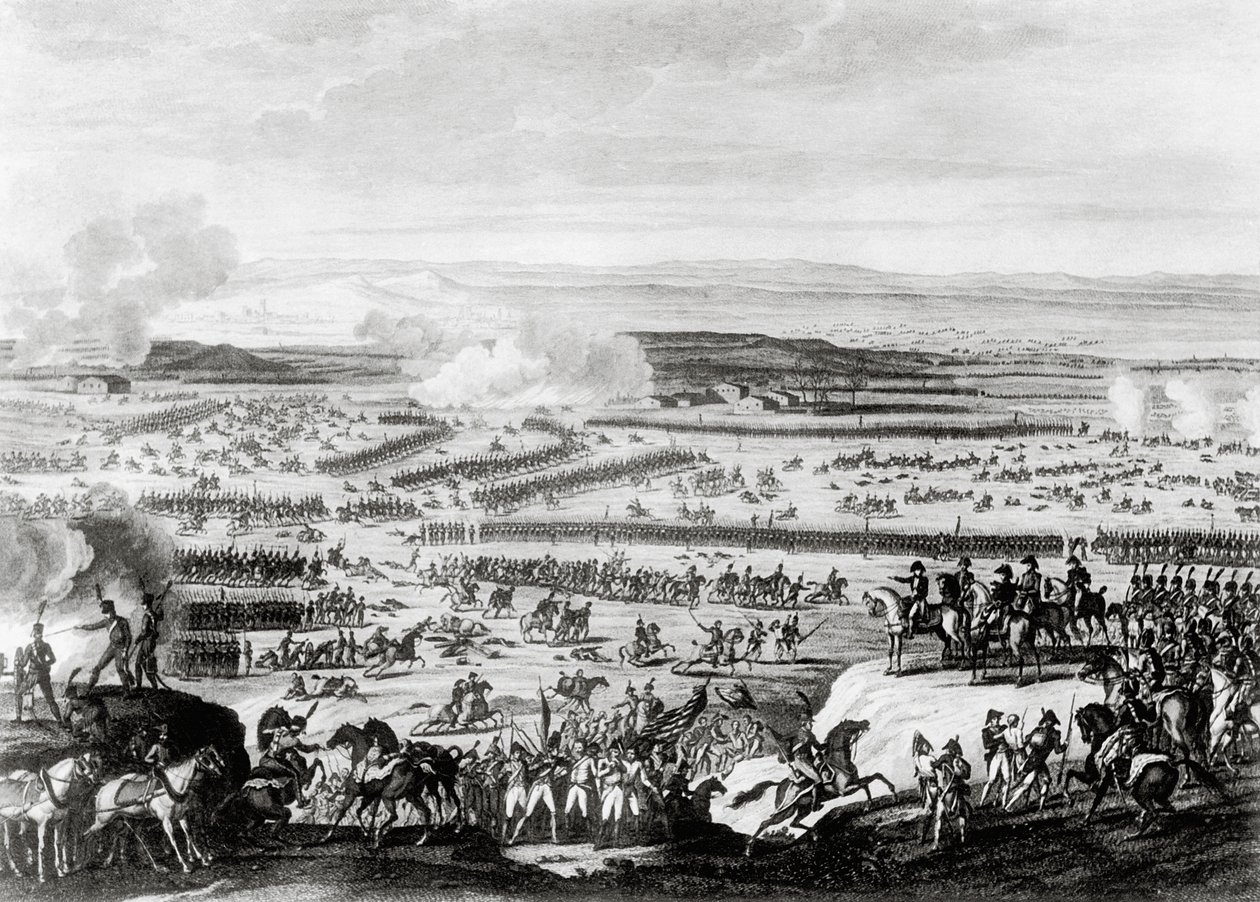 Bitwa pod Austerlitz na Morawach autorstwa Antoine Charles Horace Vernet