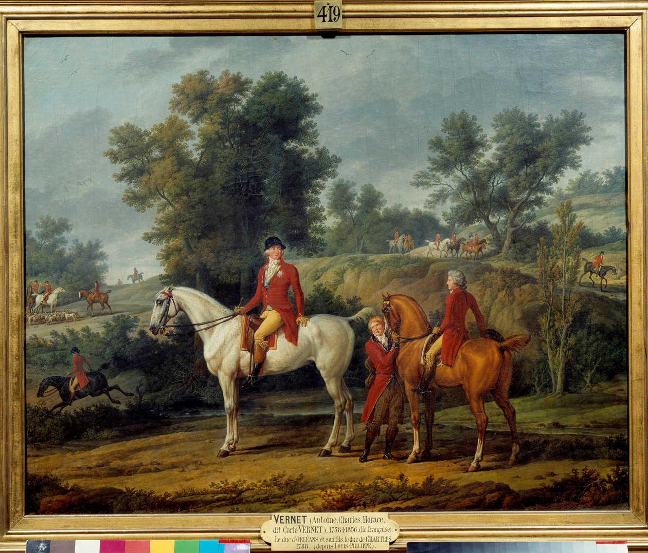 Wyjazd na polowanie Książę Ludwik Filip II Joseph d