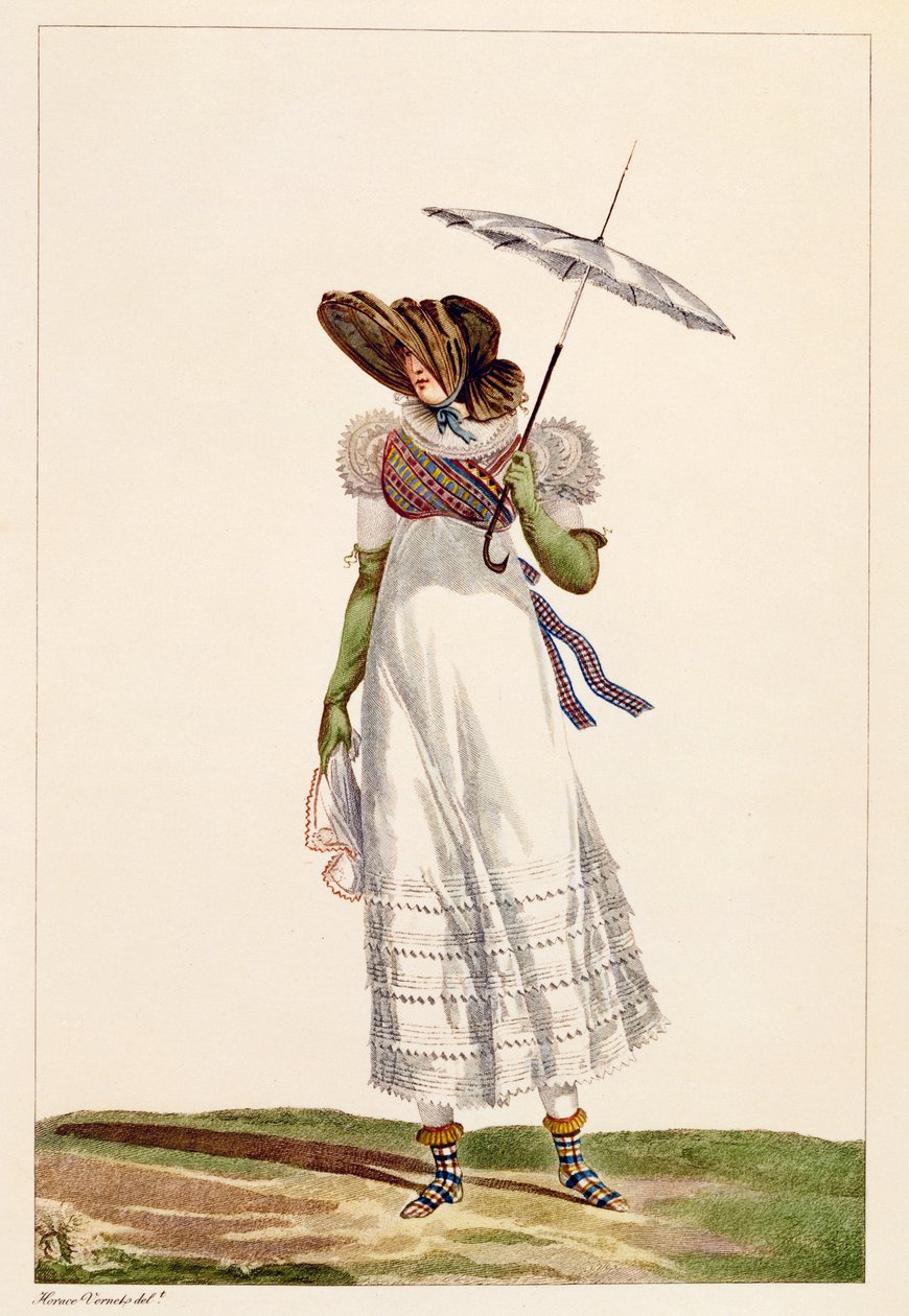 Letnia sukienka damska, 1779 autorstwa Antoine Charles Horace Vernet