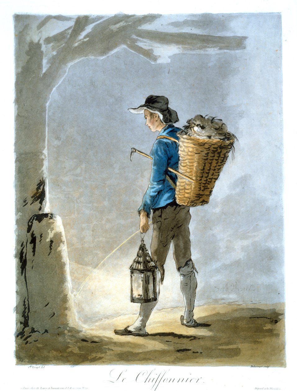 Włóczęga autorstwa Antoine Charles Horace Vernet
