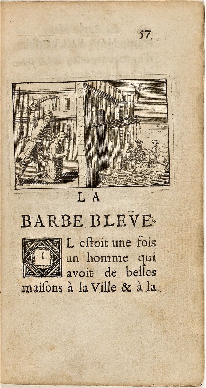 Antoine Clouzier - Błękitnobrody (Charles Perrault, Les Contes de ma mère l