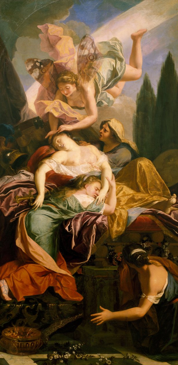 Śmierć Dydony autorstwa Antoine Coypel
