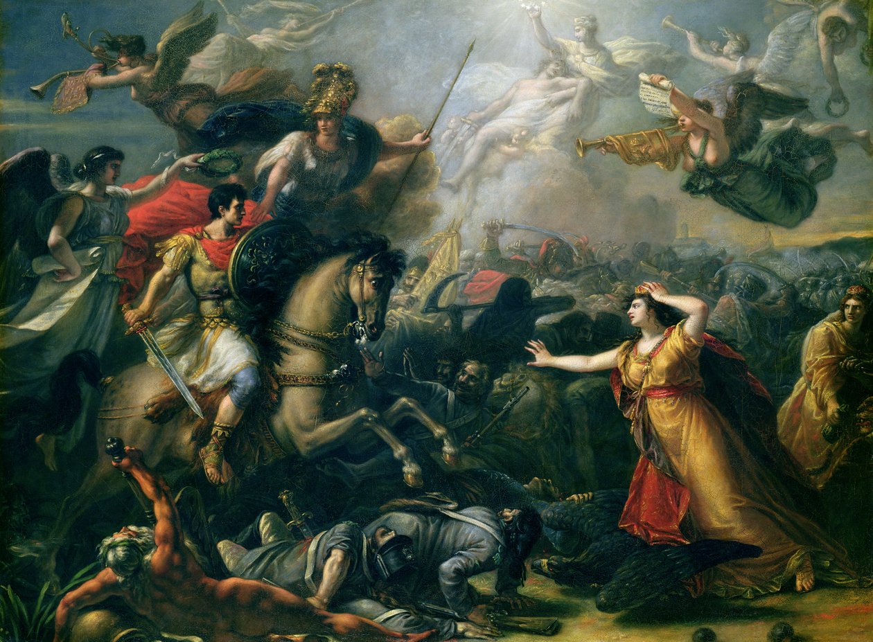 Alegoria bitwy pod Marengo autorstwa Antoine François Callet