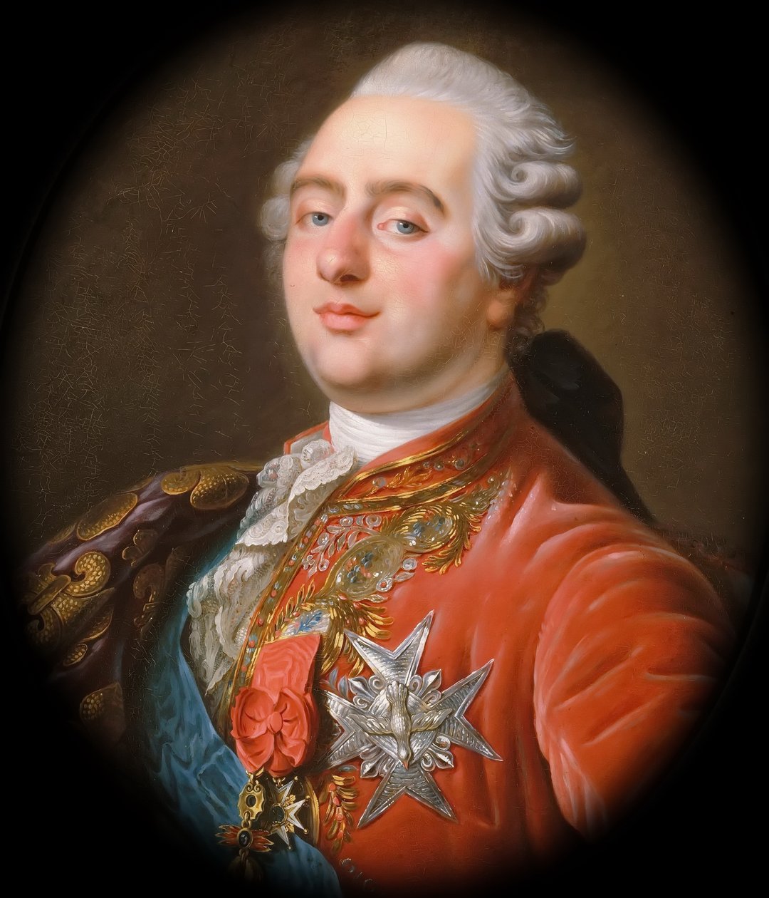 Portret króla Ludwika XVI 1754-1793 autorstwa Antoine François Callet