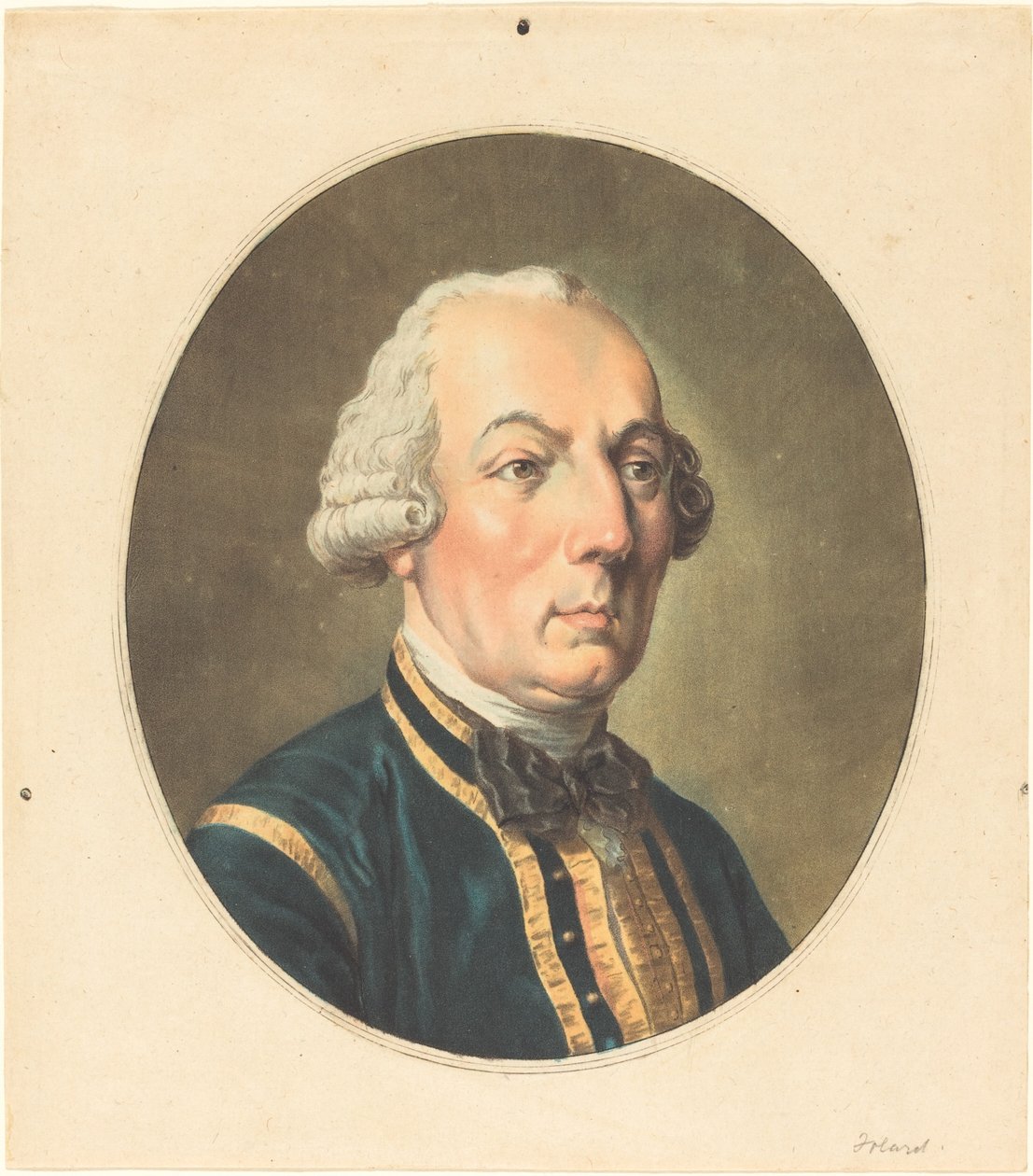 Jean Charles Folard autorstwa Antoine François Sergent