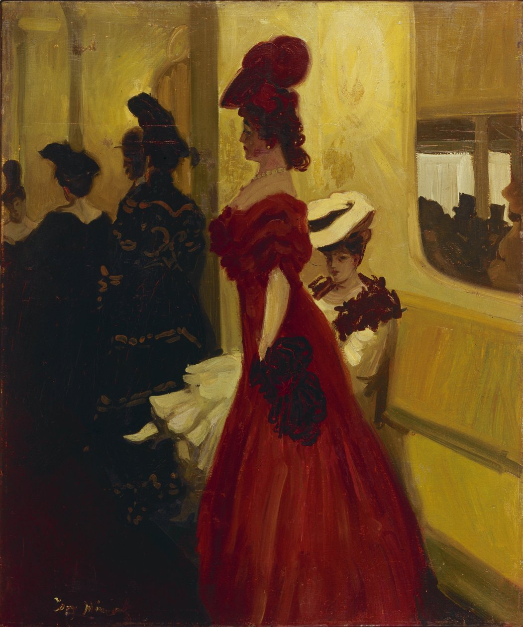 Spektakl teatralny, 1906 autorstwa Antoine Guillaume Minartz