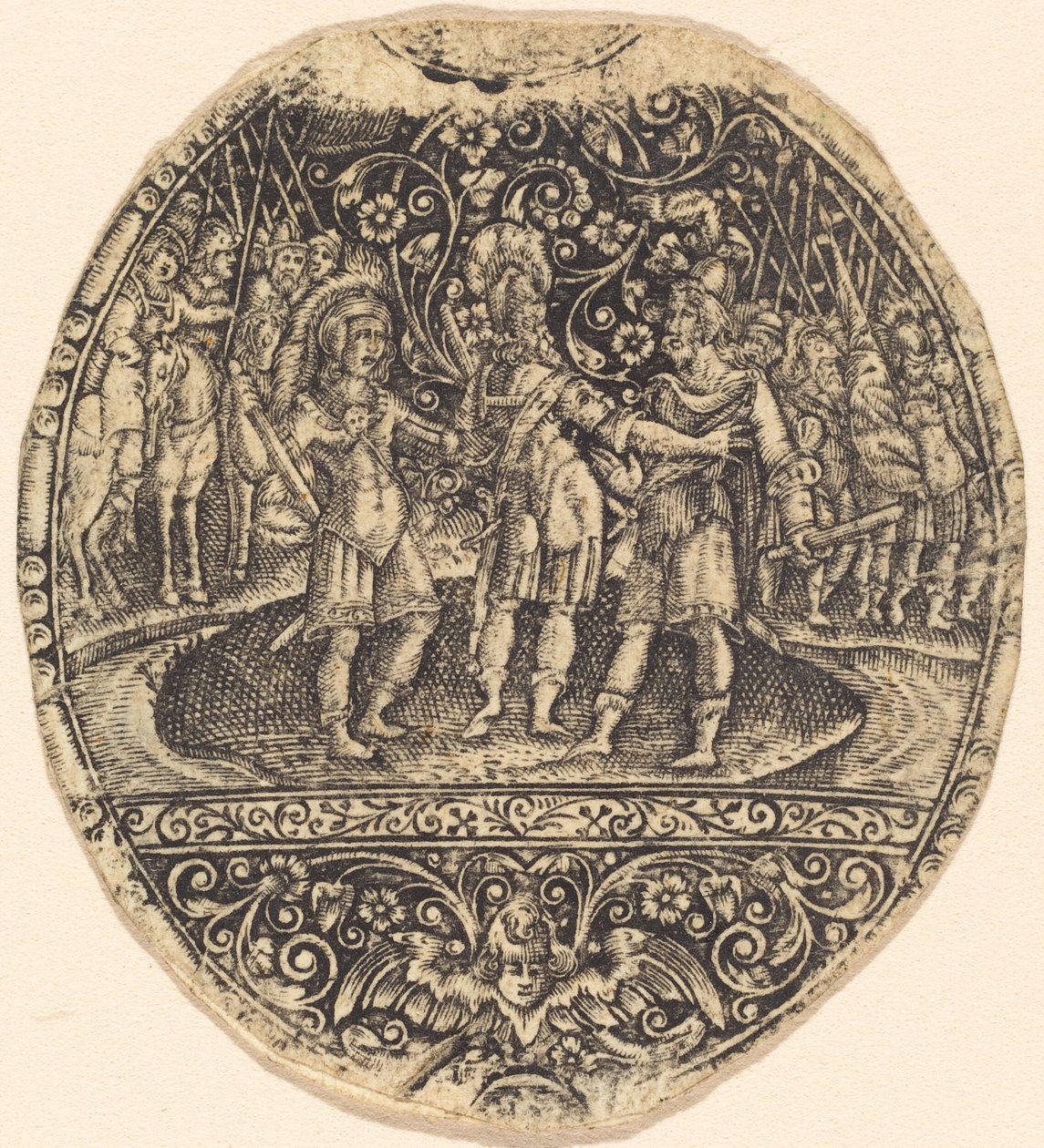 Trzech Horatii autorstwa Antoine Jacquard
