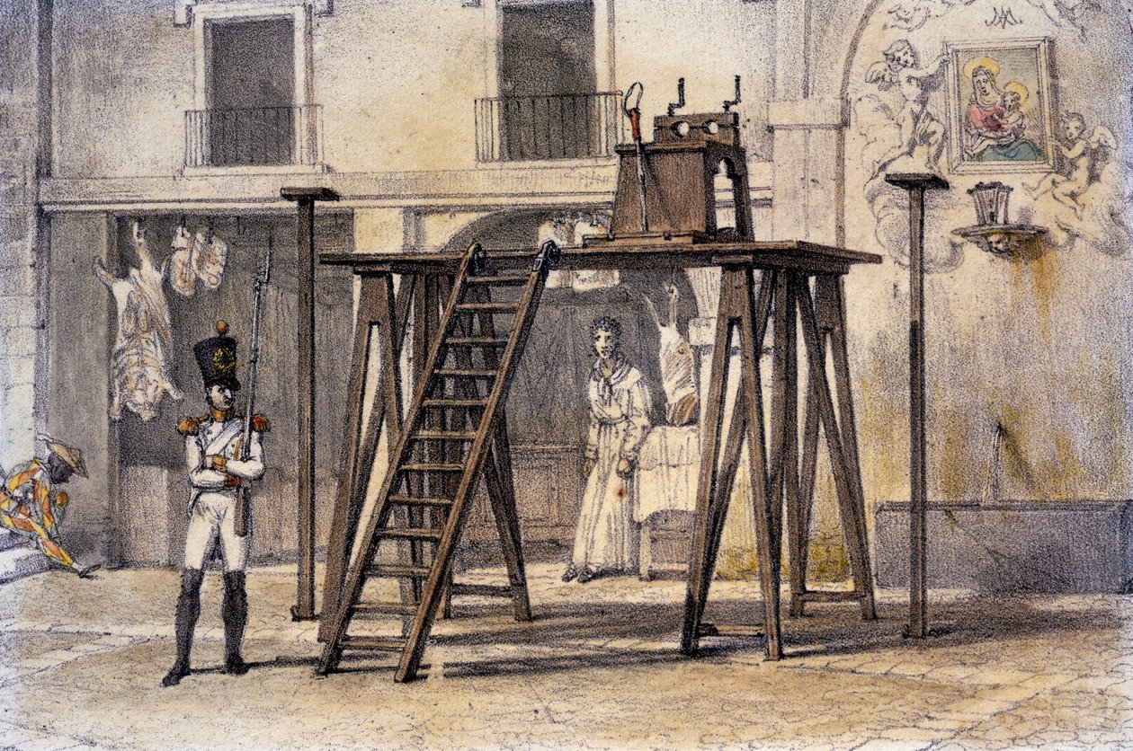 Platforma (pod pręgierz) autorstwa Antoine Jean Baptiste Thomas