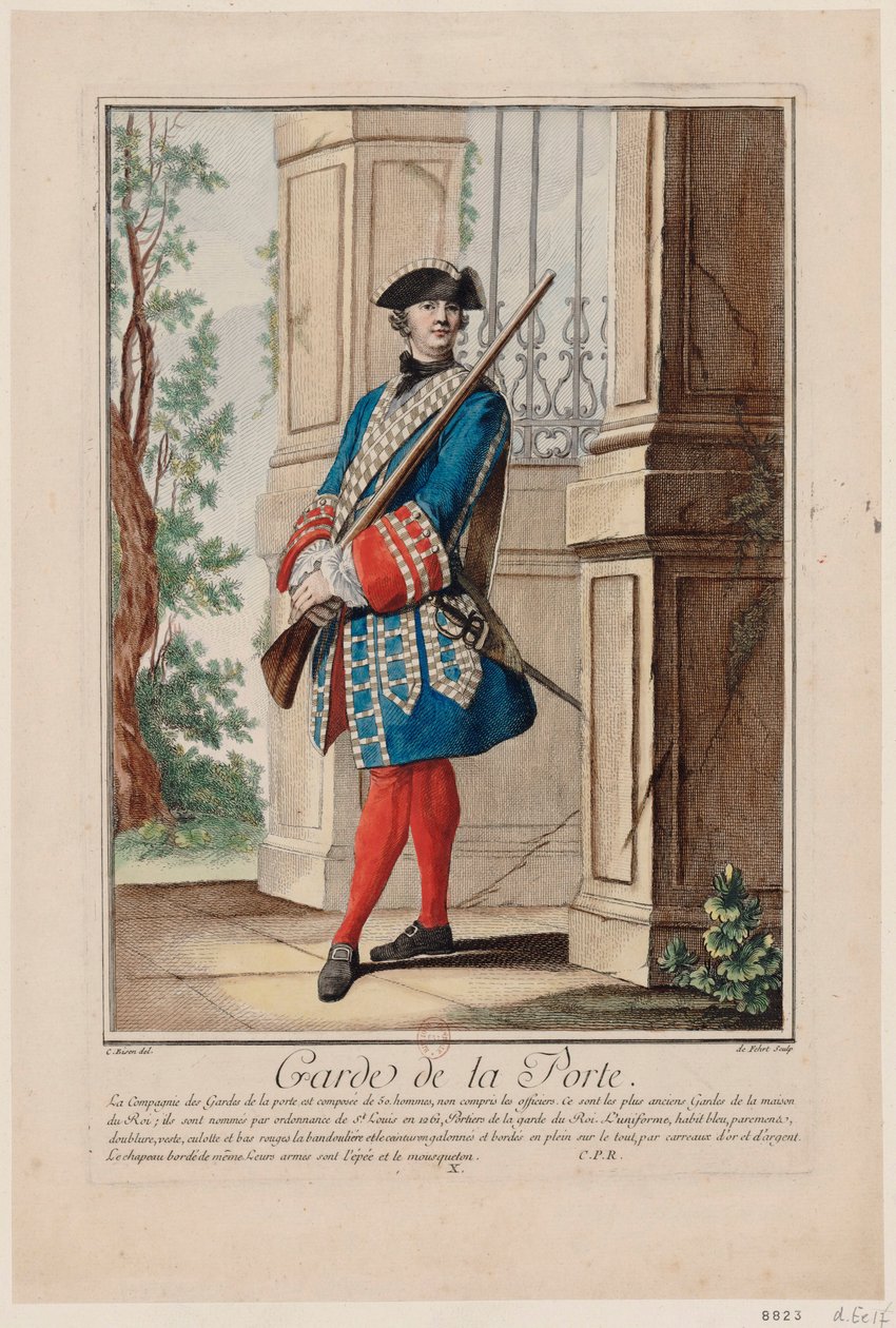Straż Bramna, 1756. autorstwa Antoine Jean De Fehrt