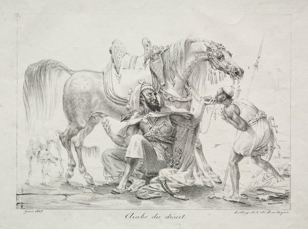 Arab pustyni autorstwa Antoine Jean Gros