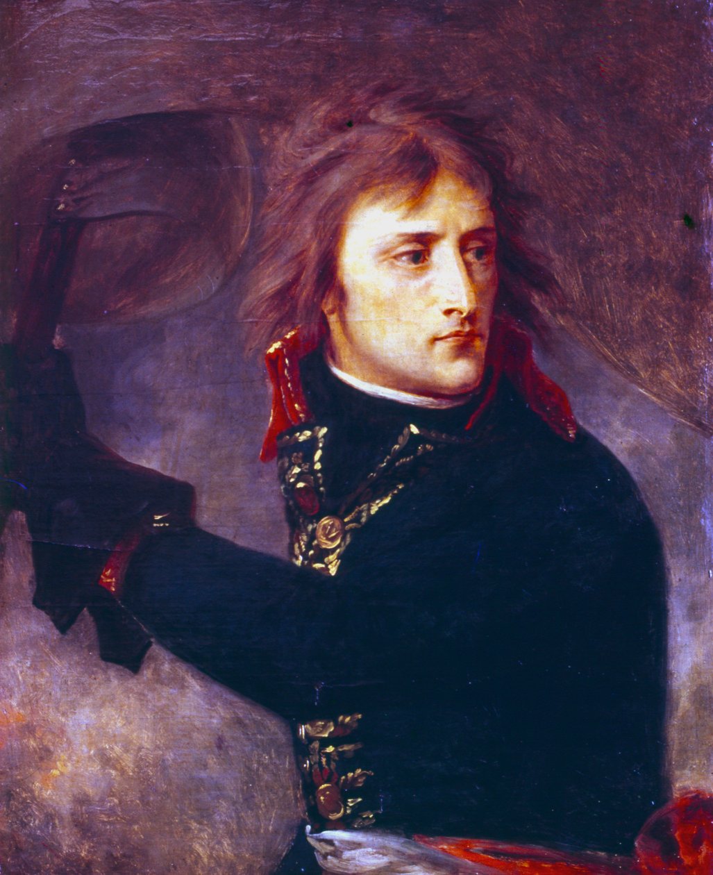 Bonaparte przy moście Arcole, 1796 autorstwa Antoine Jean Gros