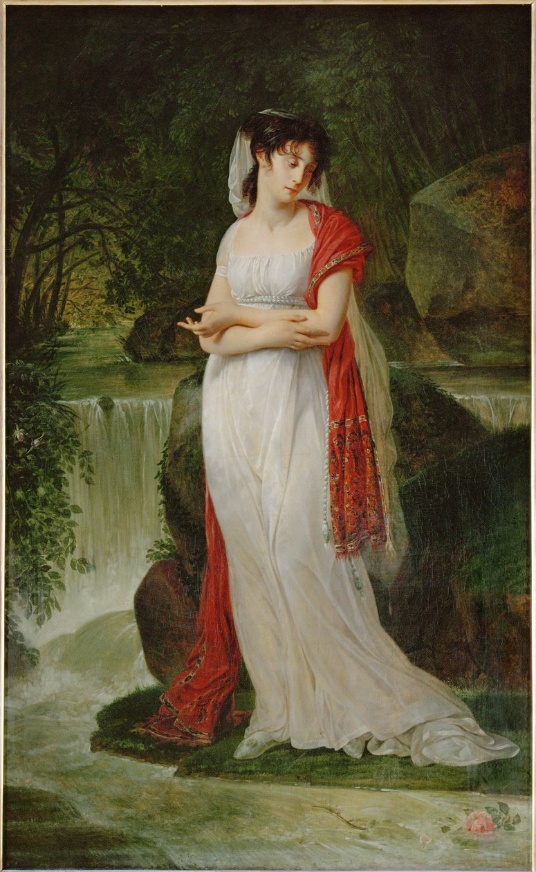 Christine Boyer, pierwsza żona Luciena Bonaparte ... autorstwa Antoine Jean Gros