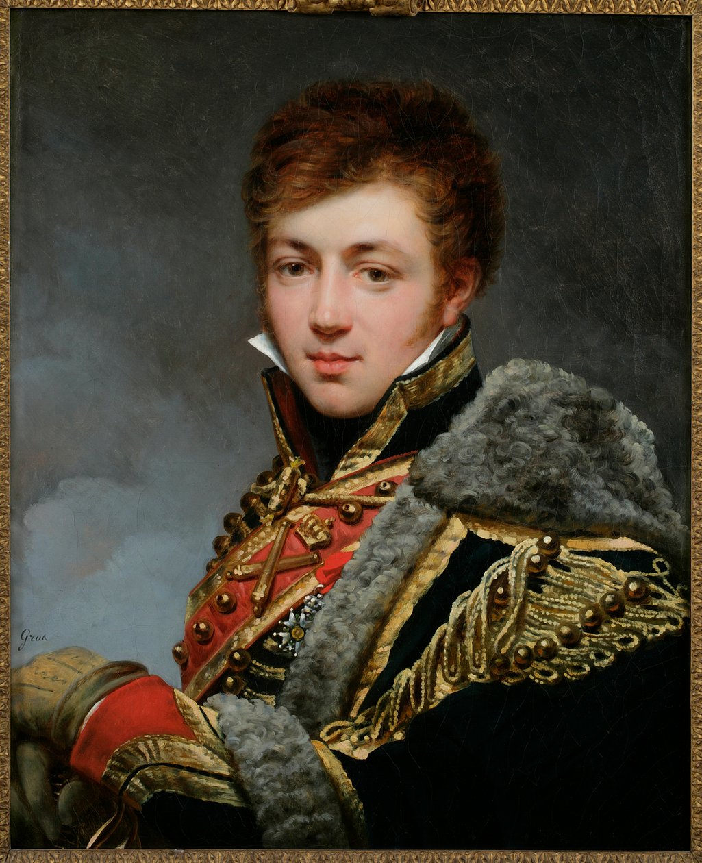 Francuski: Portrait du comte Honoré de La Riboisière (1788-1868) autorstwa Antoine Jean Gros