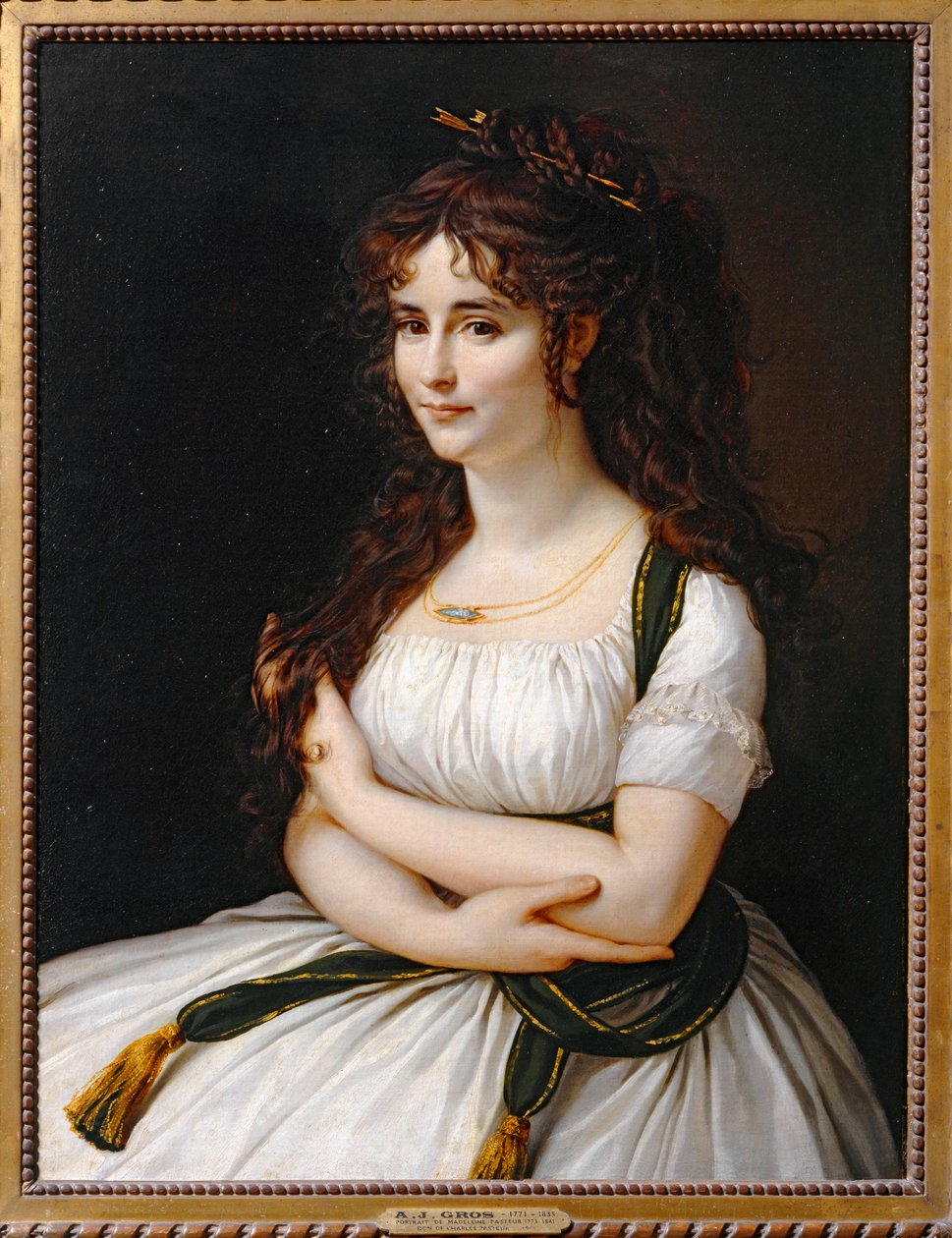 Madame Pasteur, z domu Madeleine Alexandre ... autorstwa Antoine Jean Gros