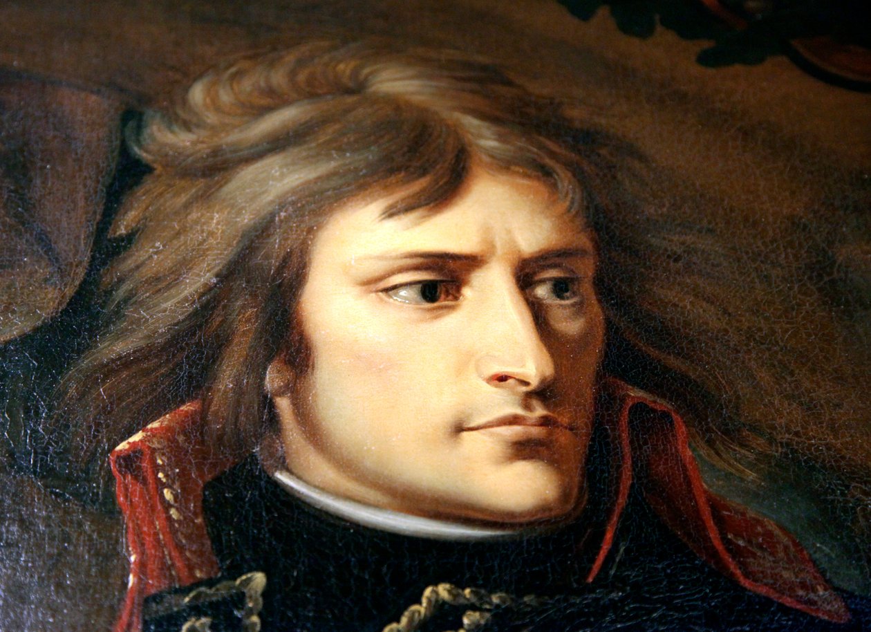 „Napoleon Bonaparte na moście w Arcole”, c1796-c1797 autorstwa Antoine Jean Gros