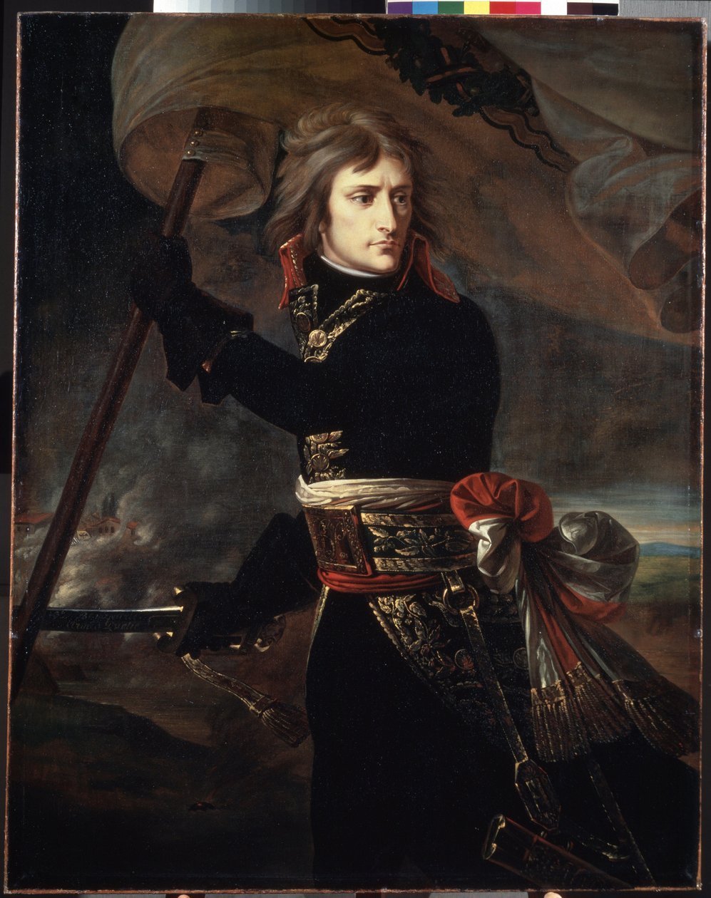 „Portret Napoleona Bonaparte (1769-1821) przy Pont d