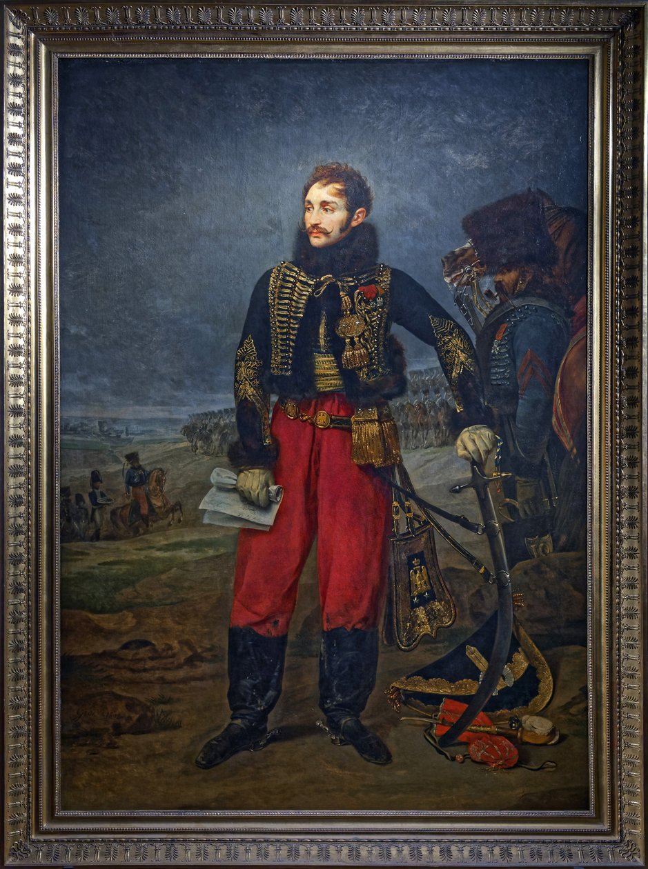 Portret generała Antoine Charles Louis de Lasalle odbierającego kapitulację garnizonu szczecińskiego, 1808 autorstwa Antoine Jean Gros