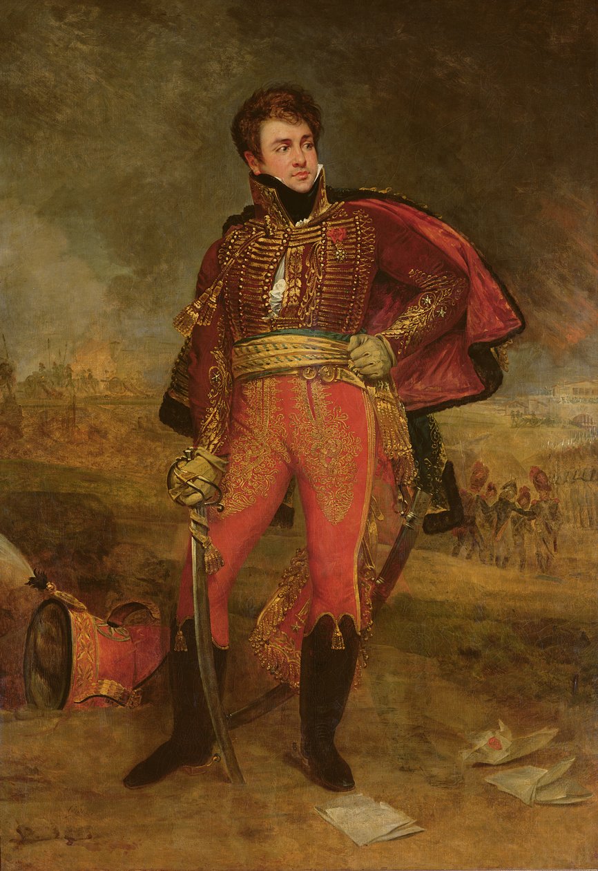 Portret generała Francois Fournier-Sarvoleze (1773-1827) 1812 autorstwa Antoine Jean Gros