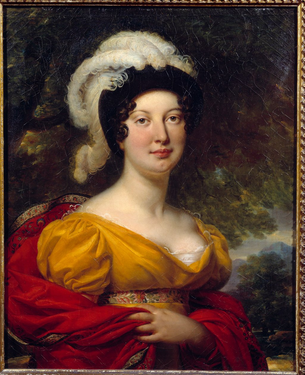 Portret Marechala Lannesa, księżnej Montebello Obraz Antoine Jean Gros (1771-1835) Około 1815 roku Orlean, Musee des Beaux Arts autorstwa Antoine Jean Gros