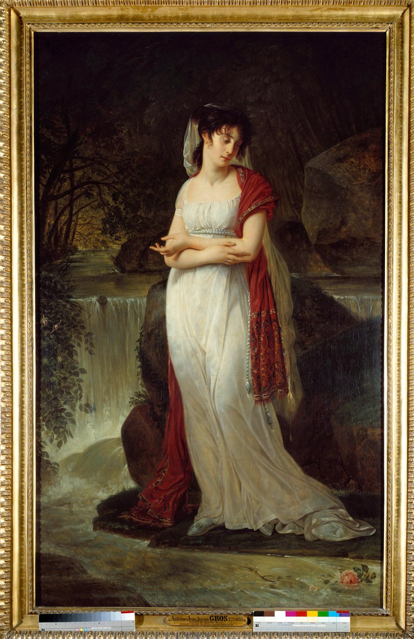 Portret pośmiertny Christine Boyer (1776-1800) Pierwsza kobieta – Lucien Bonaparte Obraz Antoine Jean Gros (1771-1835) XIX-wieczne słońce. 2,14x1,34m. autorstwa Antoine Jean Gros