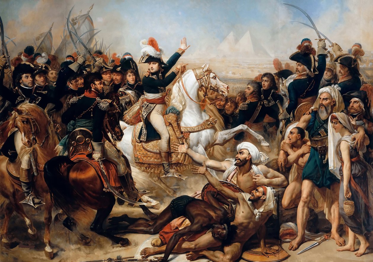 Bitwa o piramidy autorstwa Antoine Jean Gros