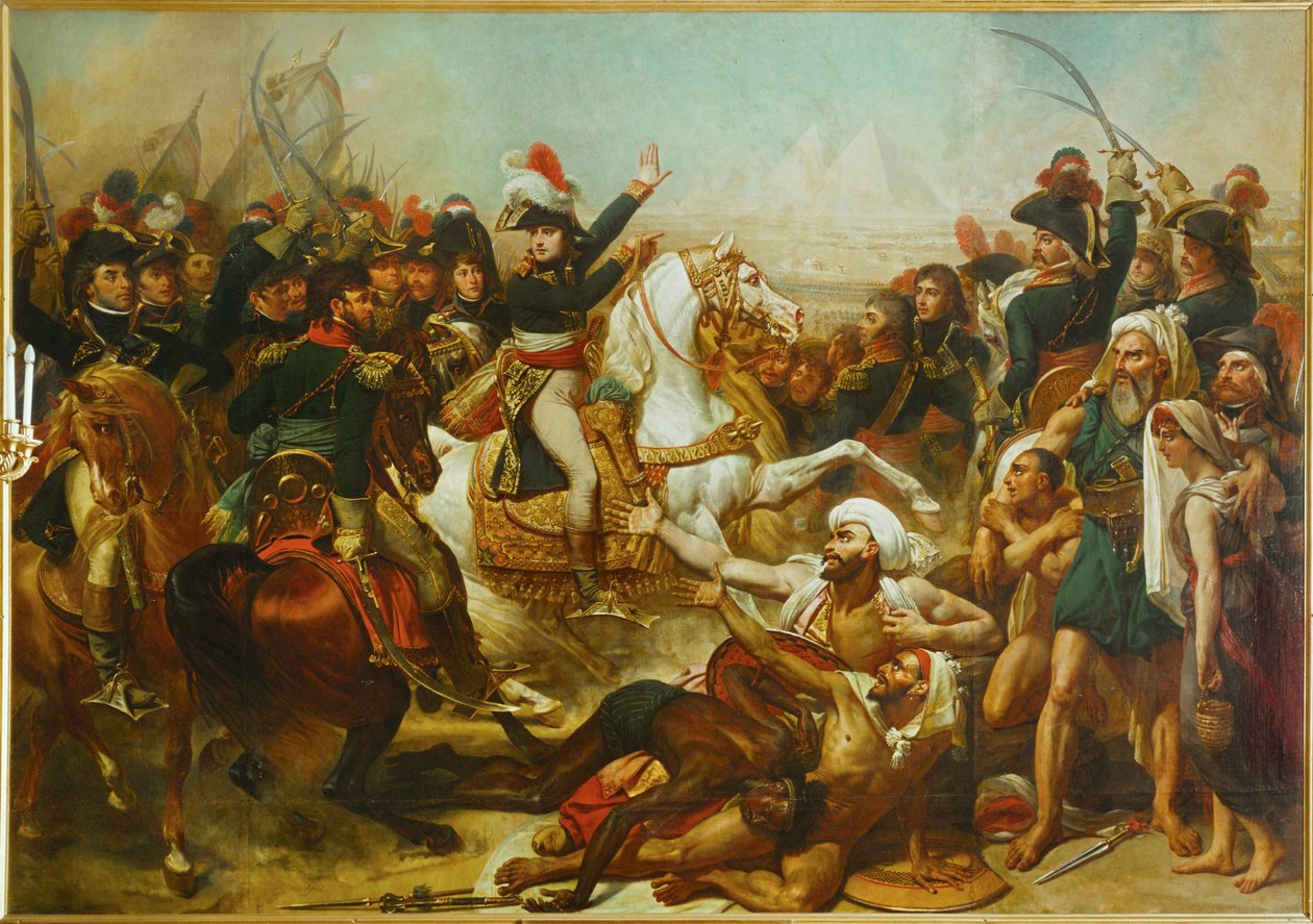 Bitwa o piramidy ... autorstwa Antoine Jean Gros