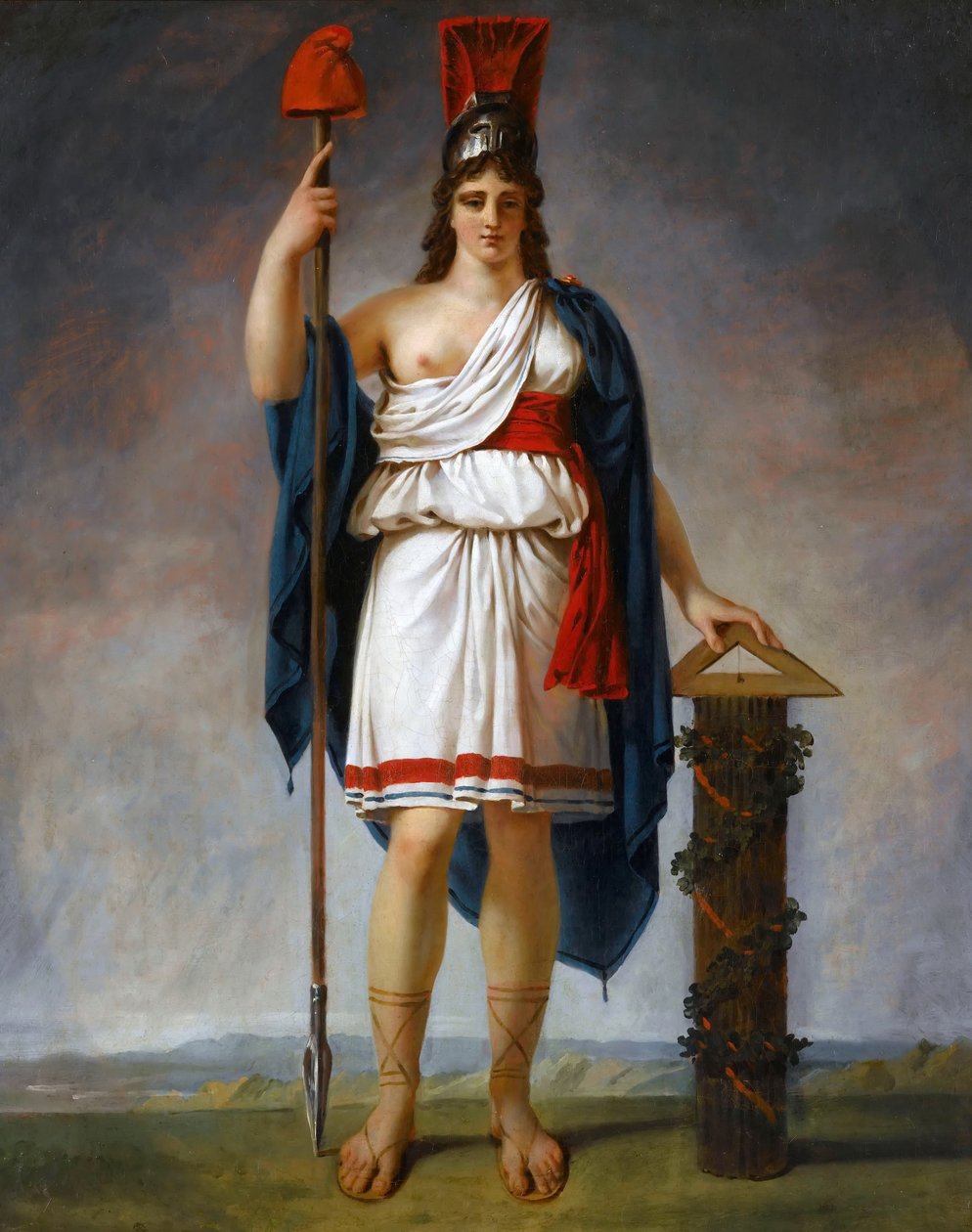 Alegoryczna postać Republiki Francuskiej autorstwa Antoine Jean Gros Baron