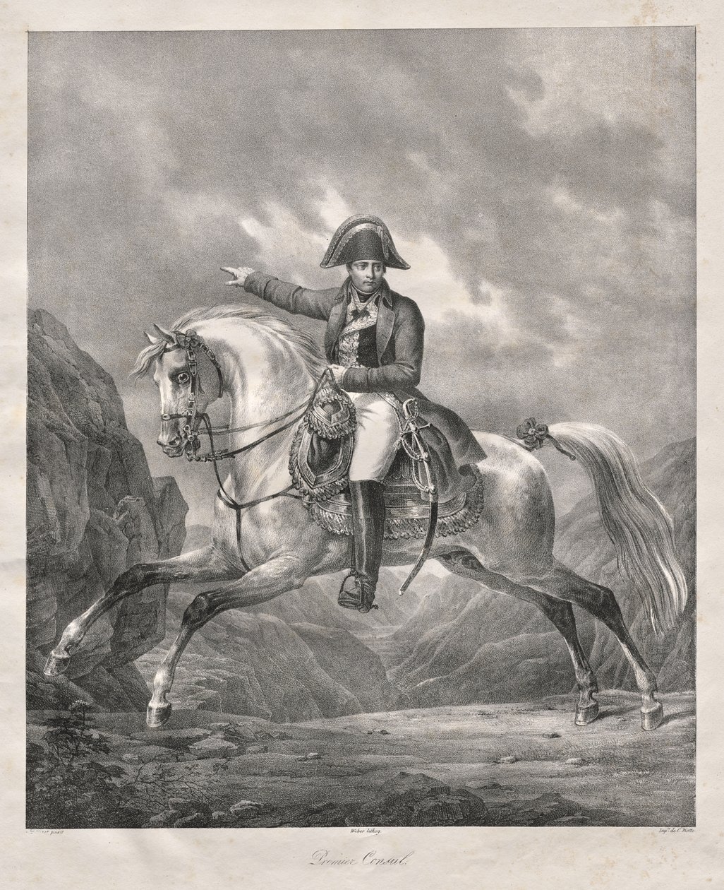 Pierwszy konsul autorstwa Antoine Jean Weber
