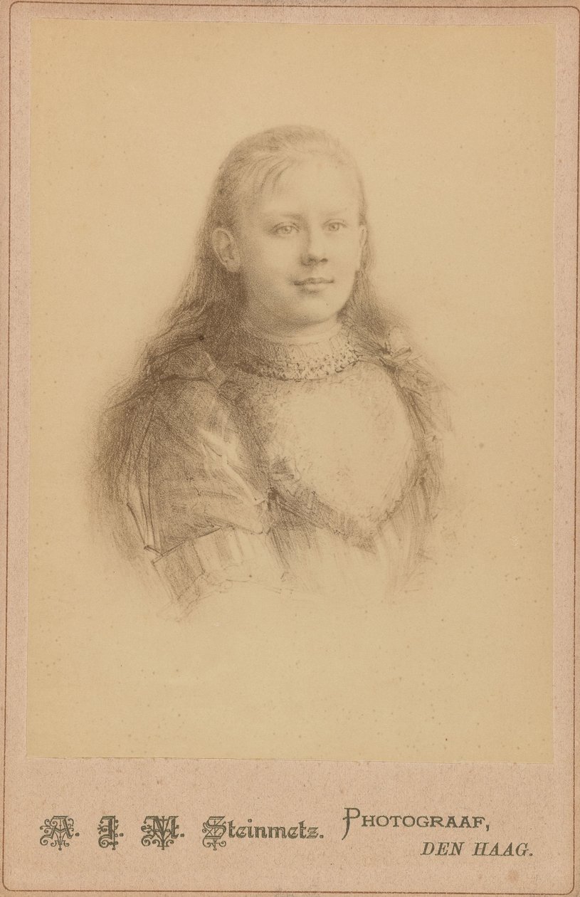 HM Królowa Wilhelmina autorstwa Antoine Johan Marinus Steinmetz