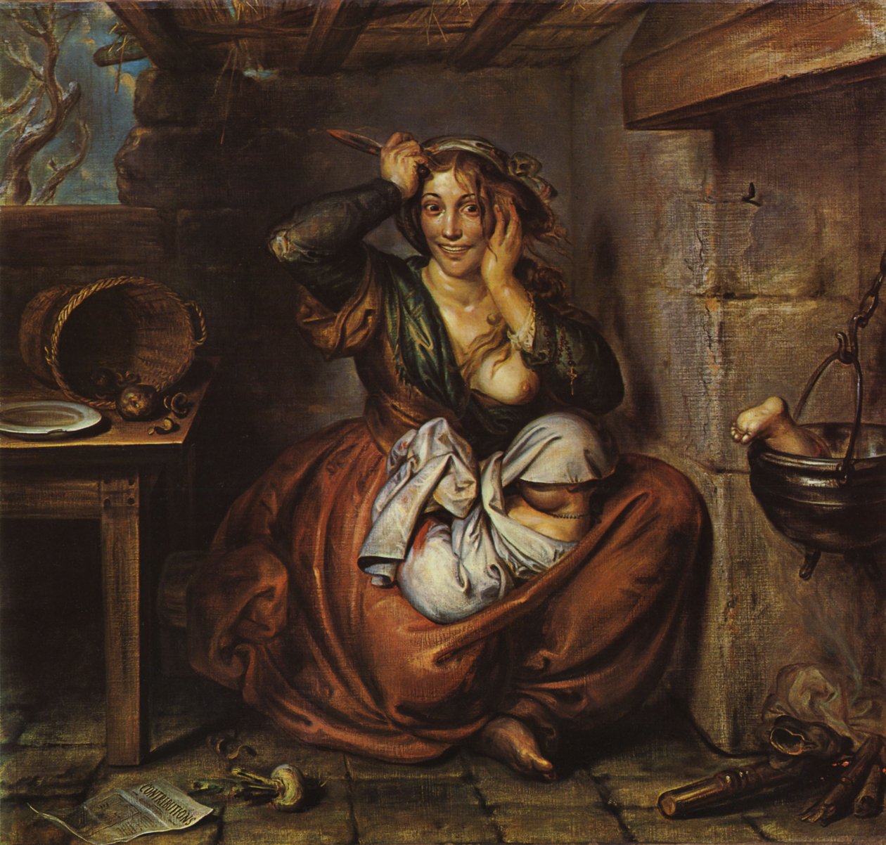 MATKA DZIECIOBCYDOWA XIX w. autorstwa Antoine Joseph Wiertz