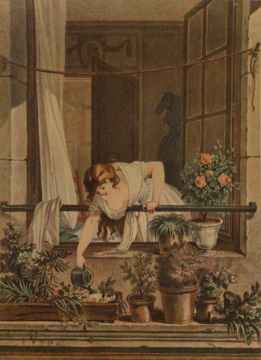 „La Jardiniere”, Ogrodnictwo, ok. 1790, 1913 autorstwa Antoine Le Picard de Phelippeaux